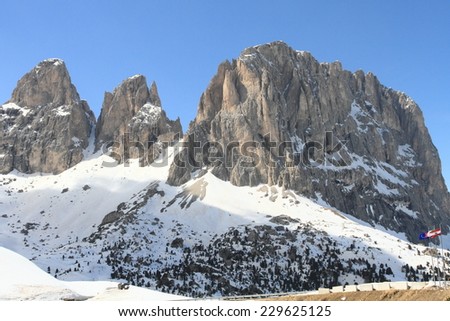 Dolomites Alps, unesco natural heritage of Italy