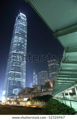 HONG KONG - DECEMBER 24: International Finance Center recorded one of the highest office rents in Hong Kong property market on December 24, 2009 in Hong Kong, China.