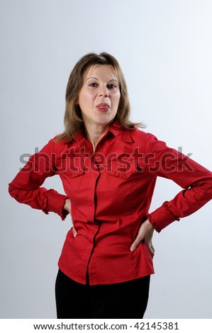 funny adult pics. stock photo : funny adult
