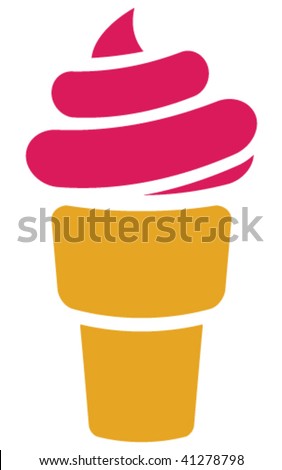 Vector Ice Cream. - 41278798 : Shutterstock