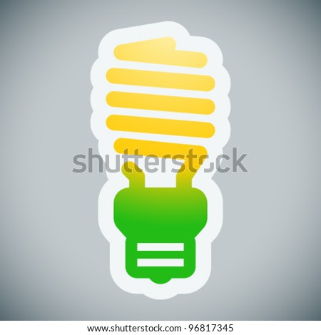 Energy+saving+light+bulb+vector