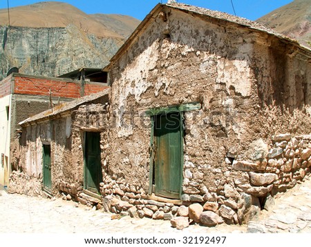 Mountain village of Iruya in northern Argentina