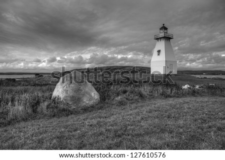 Lighthouse along the Atlantic Coast of Canada