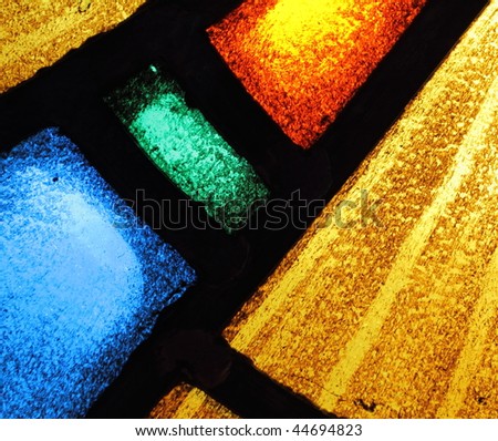 Stained glass abstract 3