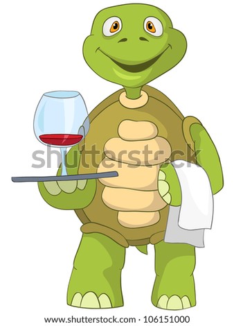 turtle silhouette cartoon