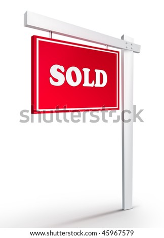 real estate sign design. real estate sign sold. real