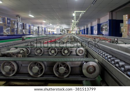conveyor line assembly