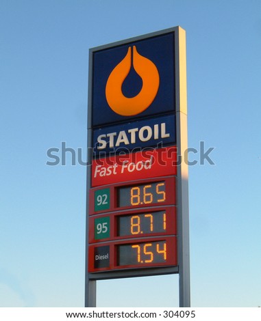 Danish petrol prices are among the highest in the world.