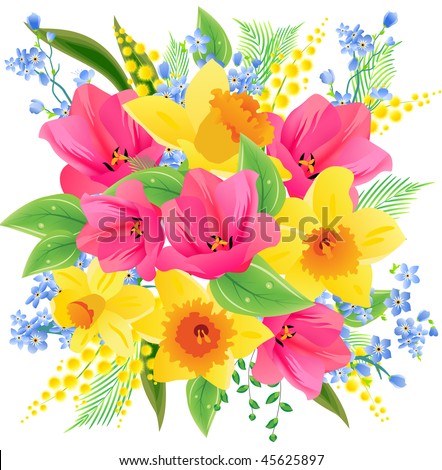 Beautiful Bunch Flowers