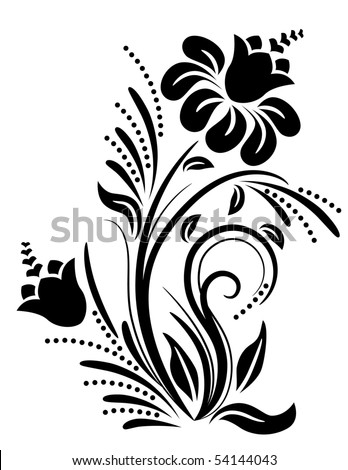 stock vector Floral design element See similar in my portfolio