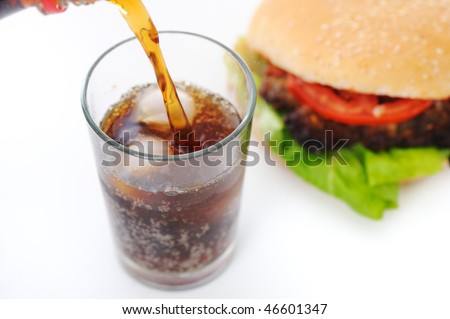 Burger Coke