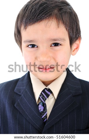 Kid In Suit