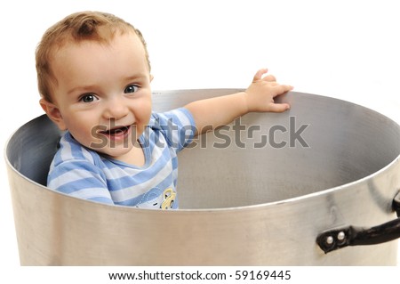 Baby In Pot