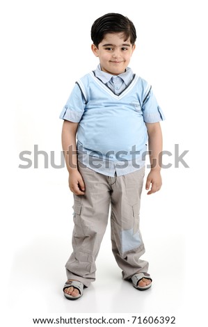 fat boy clipart. stock photo : fat boy