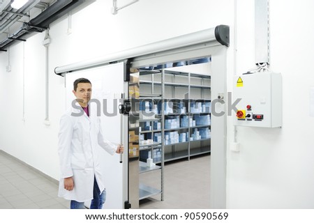 Industrial modern refrigerator