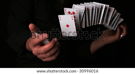 playing card trick