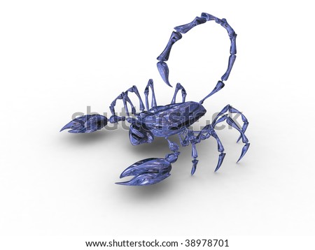 stock photo scorpion 3d Save to a lightbox Please Login