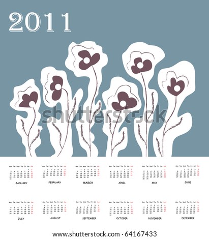 2011 daily calendar template. 2011 daily calendar template.