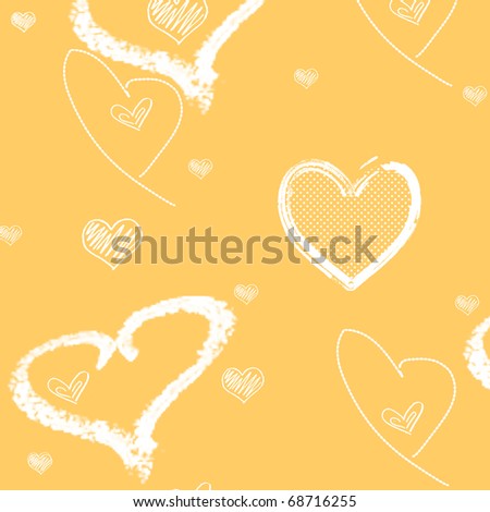 cute heart background