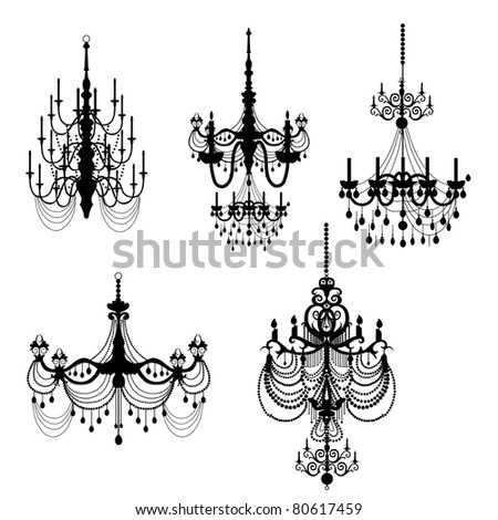 Clip Art Chandelier