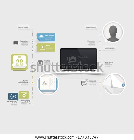 Flat Infographics design UI Elements with icons for templates.Collectio n of colorful flat kit UI navigation elements with icons for personal portfolio website templates Flat Infographics design UI Elements with icons for templates.Collectio n of colorful flat kit UI navigation elements with icons for personal portfolio website templates