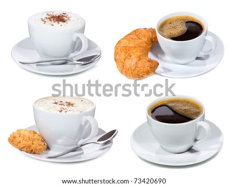 Kava, rakija, chat... forumski caffe :) - Page 8 Stock-photo-set-with-cups-of-coffee-on-white-background-73420690