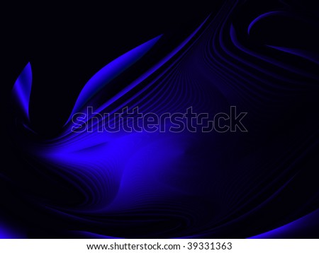 psychedelic blue flame in the dark, strange fantastic glows,  \
\
abstract surreal image, lights in the dark