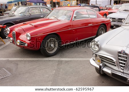 stock photo GAMBETTOLA ITALY SEPTEMBER 5 old cars exhibition 