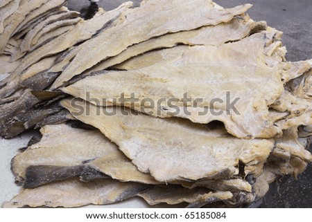 Martelly rencontre des représentants du secteur de la pêche Stock-photo-dried-salted-cod-fillets-of-fish-preserved-through-salting-65185084