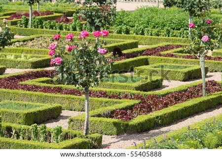 gardens near French castle