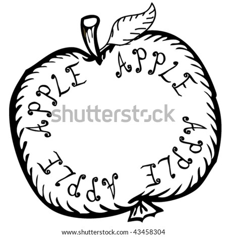 Apple Drawing Picture