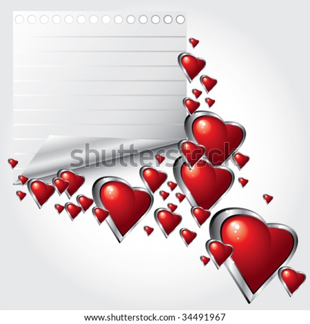 Truyền thuyết về valentine trắng và valentine đen Stock-vector-white-valentine-day-card-34491967