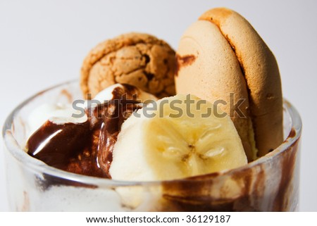 Box of chocolate ice-cream