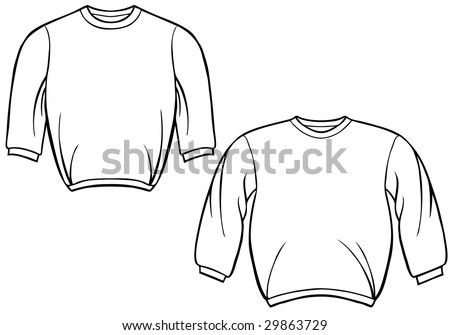 Sweatshirt Drawing Stock Photo 29863729 : Shutterstock