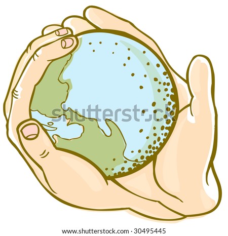 earth day cartoon pictures. Earth Cartoon Stock Photo