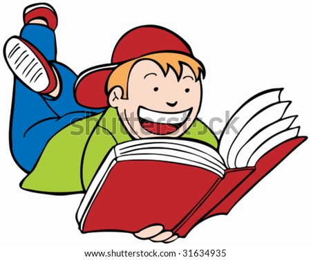 clip art of children reading. clip art books reading. clip