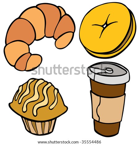 Coffee Shop Software on Coffee Shop Food Items Stock Photo 35554486   Shutterstock