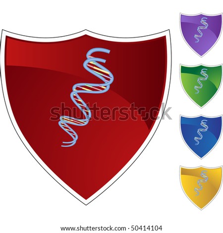 DNA Strand. art. biology