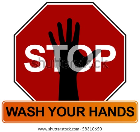 logo umno vector. vector : Hand Washing Sign