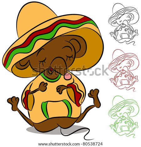 mouse with sombrero
