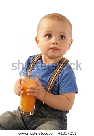 Baby Juice on Baby Boy Drinking Juice Stock Photo 41857231   Shutterstock