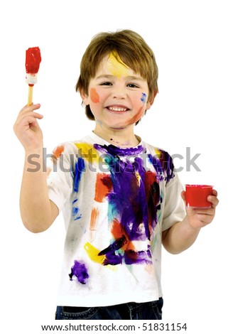 Boy Painter