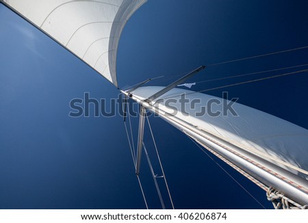 a sail in the sky