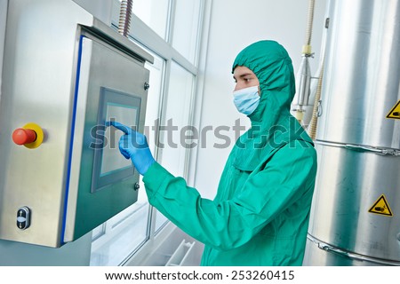 pharmaceutical factory woman worker operating production line at pharmacy industry manufacture factory pharmaceutical factory woman worker operating production line at pharmacy industry manufacture factory