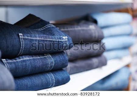 shoping sale background theme. clothes on hanger in shop