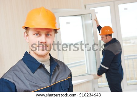 window installation workers