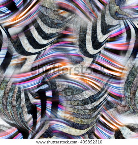 zebra skin seamless background