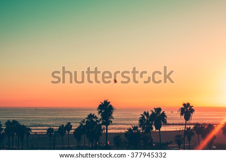 Venice Beach Sunset - LA