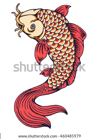 Vector Japanese Koi Fish | Download Free Vector Art | Free-Vectors