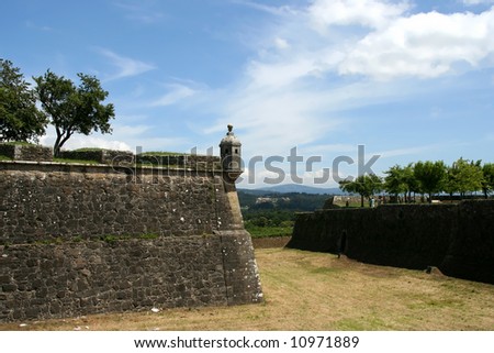 fortification in Valen?a, in the north of Portugal, border with spain